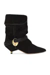 Isabel Marant Edrika Kitten Boot In Black