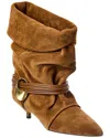 Isabel Marant Edrika Suede Boot In Brown