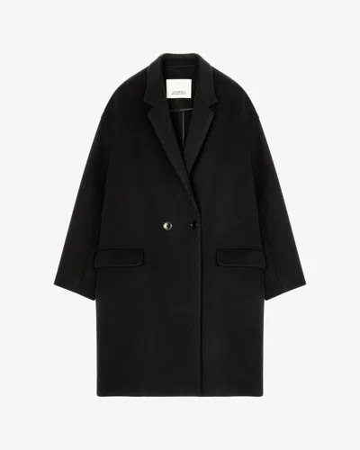 Isabel Marant Efegozi Coat In Black