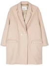 Isabel Marant Efegozi Double-breasted Coat In Neutrals