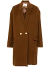 Isabel Marant Efegozi Single-breasted Coat In Brown