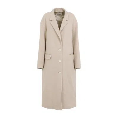 ISABEL MARANT EFEZIA BEIGE WOOL COAT