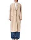 Isabel Marant Women's Efezia Coat In Beige