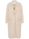 Isabel Marant Beige Wool Overcoat
