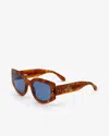 Isabel Marant Ekly Sunglasses In Brown Hav-blue