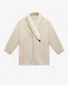 Isabel Marant Elanore Jacket In Chalk In Chalk