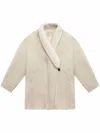 Isabel Marant Elanore Jacket In Chalk In White