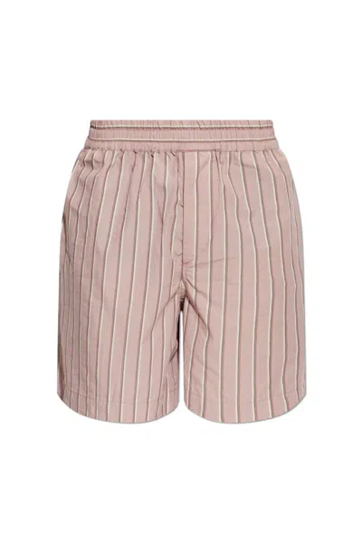 Isabel Marant Vataya Striped Shorts In Multi