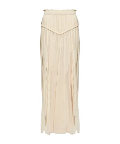 Isabel Marant Rolande Skirt In Beige