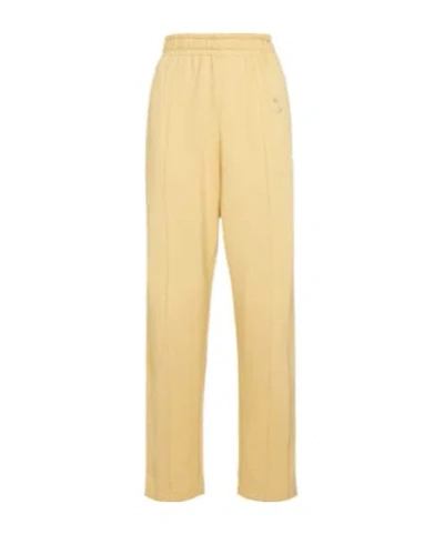 Isabel Marant Elastic Waistband Sports Pants In Yellow