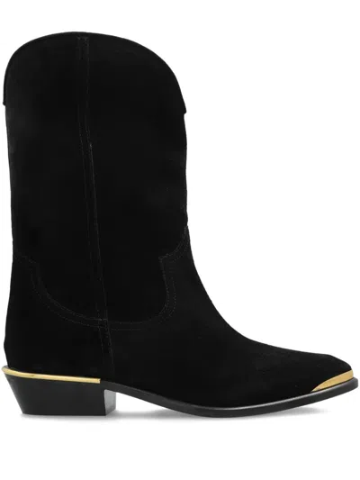 Isabel Marant Elbana Boots In Black