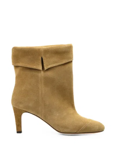 Isabel Marant Eldra Suede Ankle Boots In Brown
