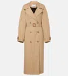Isabel Marant Elea Double-breasted Flowing Trench Coat