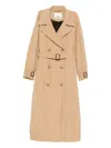 Isabel Marant Elea Belted Double-breasted Trench Coat