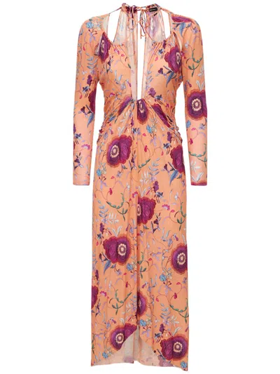 Isabel Marant Elegant Long Floral Dress For Any Occasion In Multi