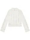 Isabel Marant English Embroidered Openwork Detailed Top In White