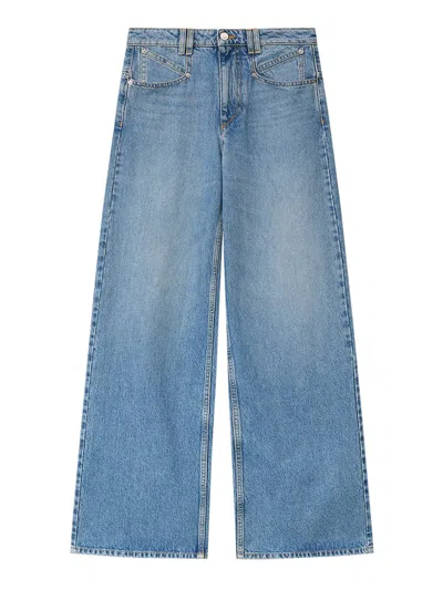 Isabel Marant Elevated Trousers For Women - Size 36 In Blue