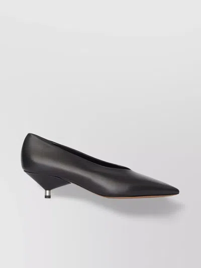 Isabel Marant Elisa 45mm Calf Leather Pumps In Black