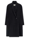 Isabel Marant Women Elise Wool Double-breasted Coat In Black