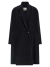 Isabel Marant Elise Coat In Black