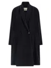Isabel Marant Elise Coat In Blue