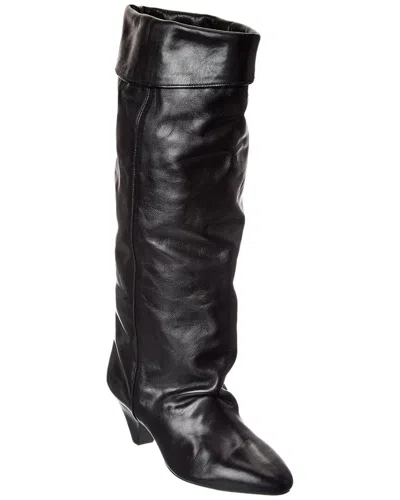 ISABEL MARANT ELITA LEATHER KNEE-HIGH BOOT