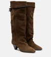 Isabel Marant Elita Suede Knee-high Boots
