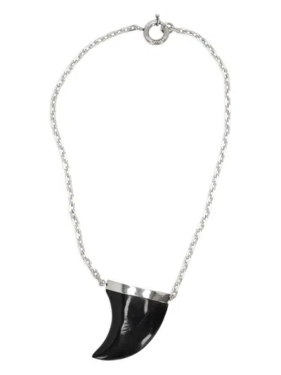 Isabel Marant Ellen Pendant Necklace In Black