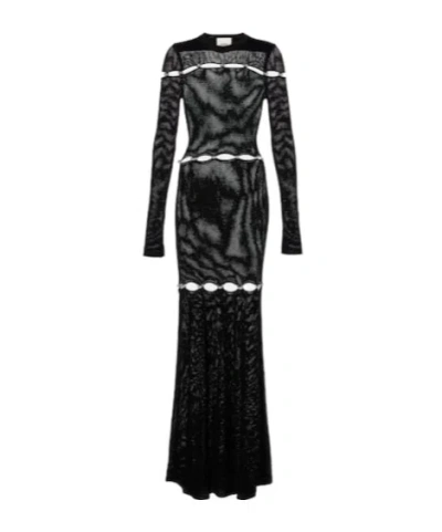 Isabel Marant Elmire Cutout Maxi Dress In Black