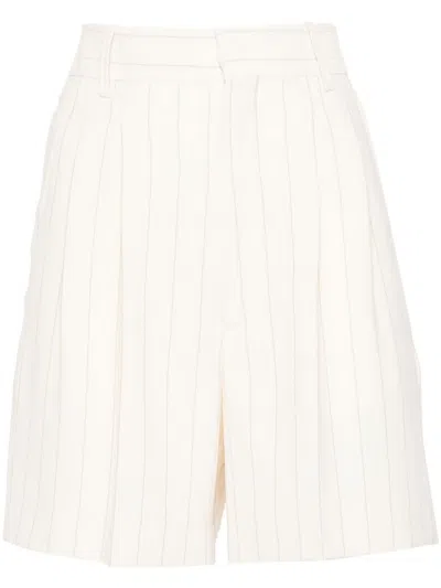 Isabel Marant Elna Shorts In Neutrals