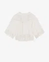 Isabel Marant Elodia Top In White
