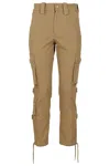 Isabel Marant Elodie Cargo Trousers In Brown