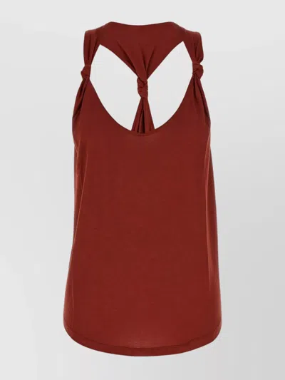 ISABEL MARANT 'ELODY' KNOTTED STRAP TOP