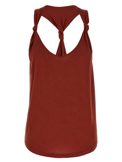 Isabel Marant 'elody' Top In Burgundy