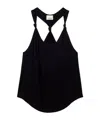 Isabel Marant Knotted Back Racerback Top In Black