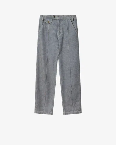 Isabel Marant Elois Pants In Blue-white