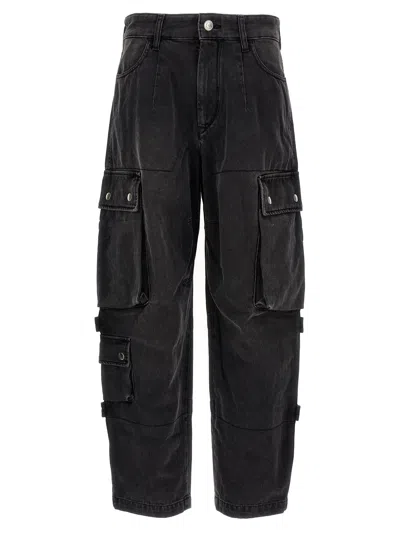 Isabel Marant Elore Jeans In Black