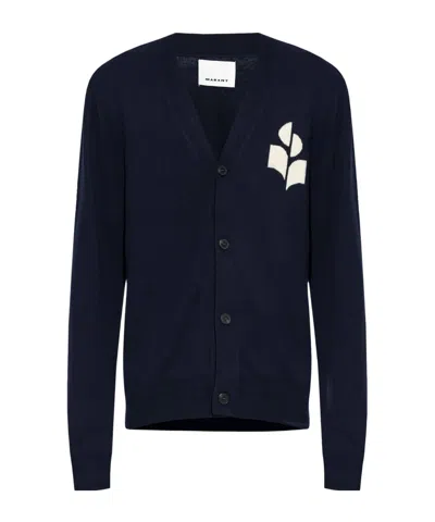 Isabel Marant Long-sleeved Cardigan In Black