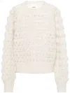 Isabel Marant Elvire Pullover Aus Grobstrick In Nude