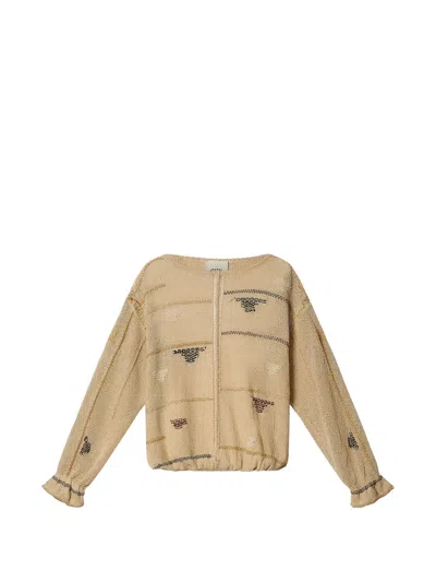 Isabel Marant Elyron Sweatshirt In Brown