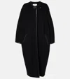 Isabel Marant Elza Wool And Cashmere Coat In Black