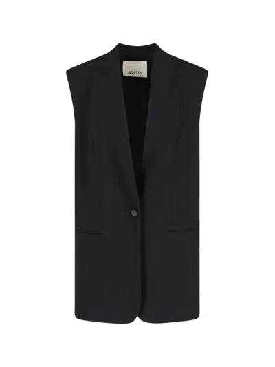 Isabel Marant Emara Vest In Black
