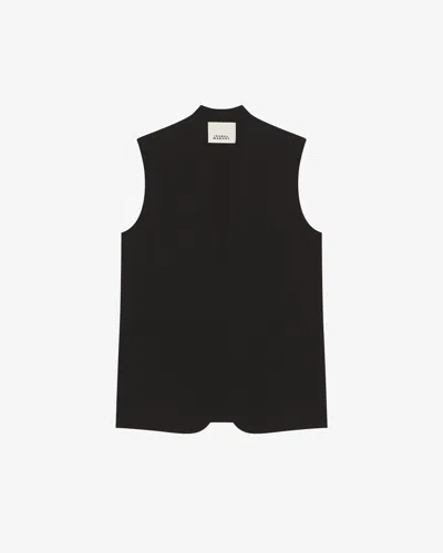 Isabel Marant Emara Vest In Black