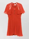 Isabel Marant Embellished Dress With V-neck And Keyhole
