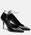 Isabel Marant Embellished Leather Pumps In Black