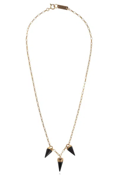 Isabel Marant Embellished Necklace In Gold