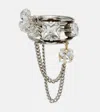 Isabel Marant Embellished Ring In Metallic
