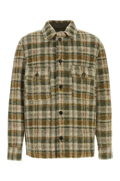 ISABEL MARANT EMBROIDERD WOOL BLEND KERVON JACKET