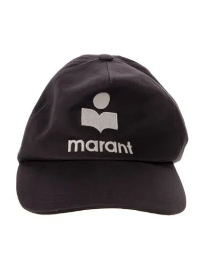 Pre-owned Isabel Marant Embroidered Baseball Hat In Purple