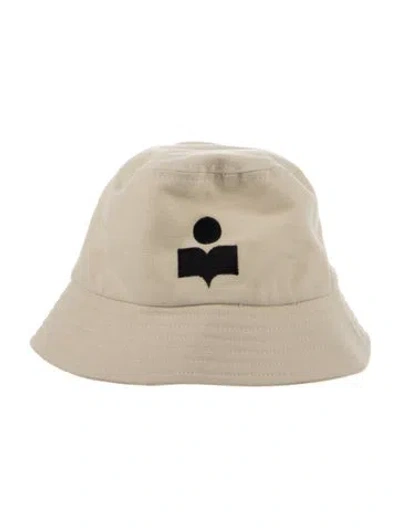 Pre-owned Isabel Marant Embroidered Bucket Hat In Neutral